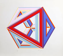 Triangular Cube Screenprint | Alvin Loving,{{product.type}}