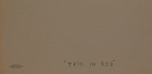 Trio in Red acrylic | Erik Freyman,{{product.type}}