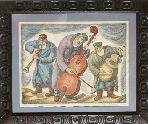 Trio Lithograph | Chaim Goldberg,{{product.type}}