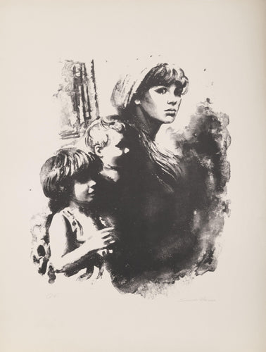Trio lithograph | Sandu Liberman,{{product.type}}