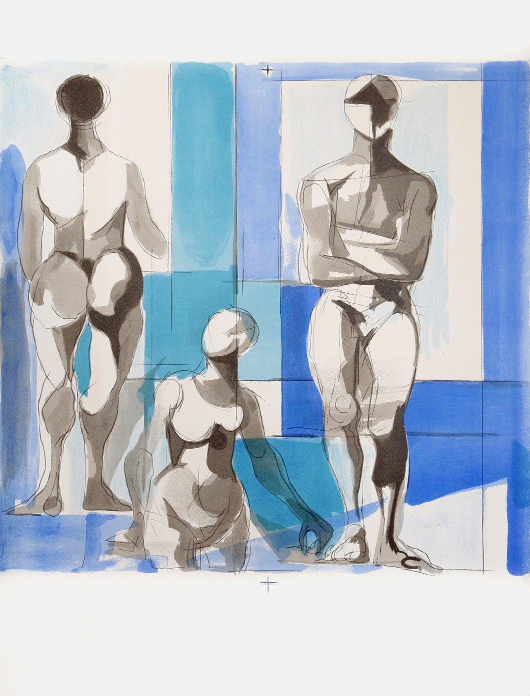 Trois Nus Lithograph | Jacques Despierre,{{product.type}}