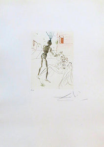 Trolius and Cressida Etching | Salvador Dalí,{{product.type}}