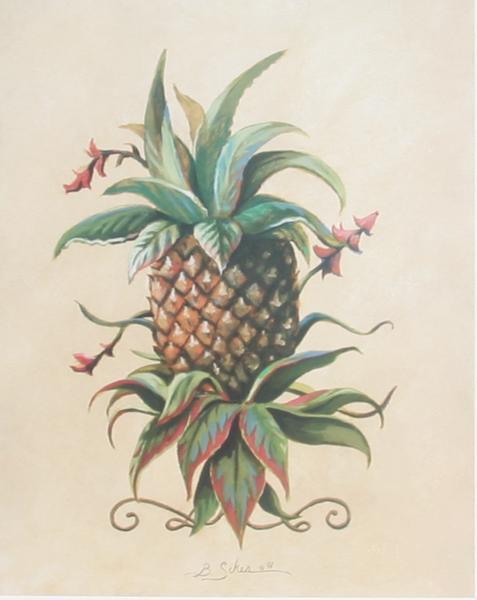 Tropical Pineapple II Poster | Bobby Sikes,{{product.type}}