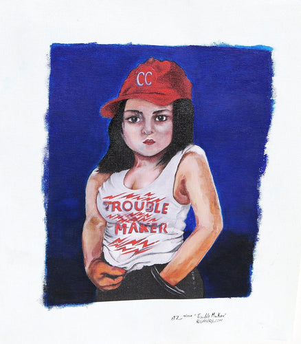 Troublemaker Mixed Media | Jhon Zhagnay,{{product.type}}