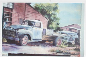 Truck Repair Shop Poster | Unknown Artist,{{product.type}}