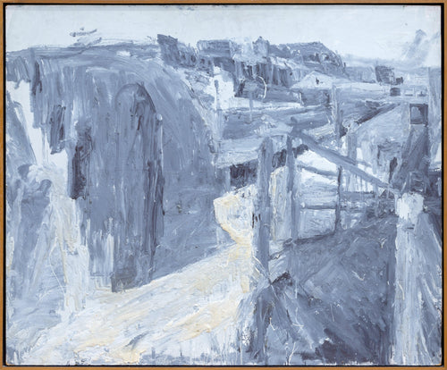 Tuckahoe Train Station Oil | Stanley Lewis,{{product.type}}