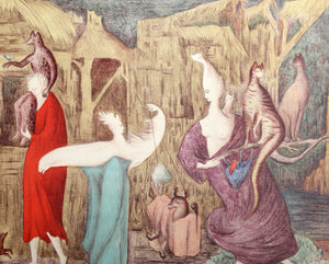 Tuesday (Color) Lithograph | Leonora Carrington,{{product.type}}