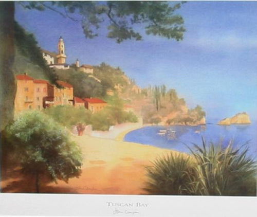 Tuscan Bay Poster | John Clayton,{{product.type}}