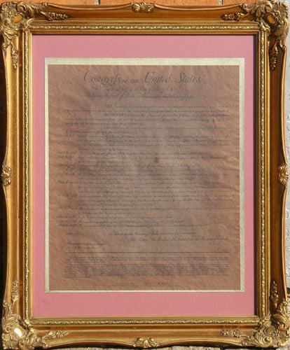 Twelve Articles of Amendment Poster | Unknown Artist,{{product.type}}