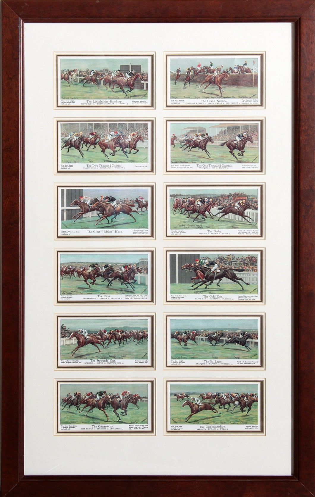 Twelve Winning Horses Ephemera | Unknown Artist,{{product.type}}