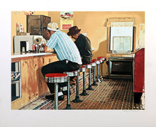 Twin Springs Diner Screenprint | Ralph Goings,{{product.type}}