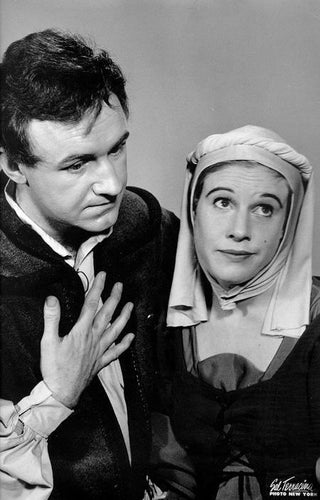 Two Actors in Costume (Gene Hackman) Black and White | Salvador Terracina,{{product.type}}