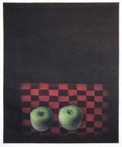 Two Apples Etching | Tomoe Yokoi,{{product.type}}