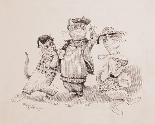 Two Cat Callers Ink | Marshall Goodman,{{product.type}}