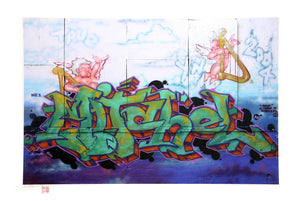 Two Cupids (Mitchel) from the Graffiti Series Digital | Jonathan Singer,{{product.type}}