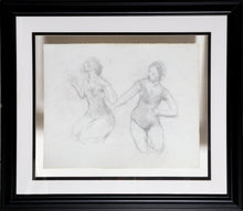 Two Dancers and Seated Dancer (Double-Sided) Pencil | Moses Soyer,{{product.type}}