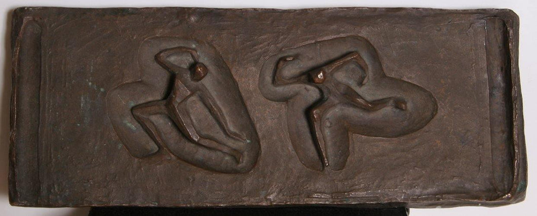 Two Dancing Figures Metal | Unknown Artist,{{product.type}}