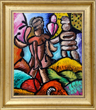 Two Figures No. 1 Oil | George Chemeche,{{product.type}}