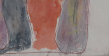 Two Figures Watercolor | Ossip Zadkine,{{product.type}}