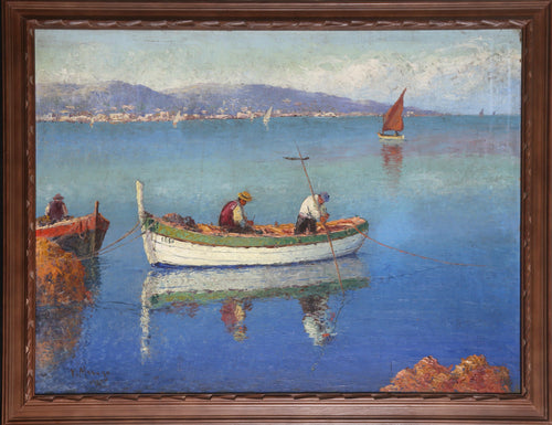 Two Fisherman Oil | Vincent Manago,{{product.type}}