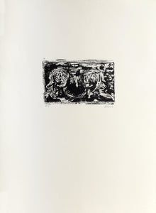 Two Heads Lithograph | Henry Moore,{{product.type}}