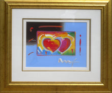 Two Hearts on Blends Mixed Media | Peter Max,{{product.type}}