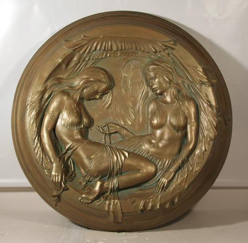 Two Island Women Plastic | Unknown Artist,{{product.type}}