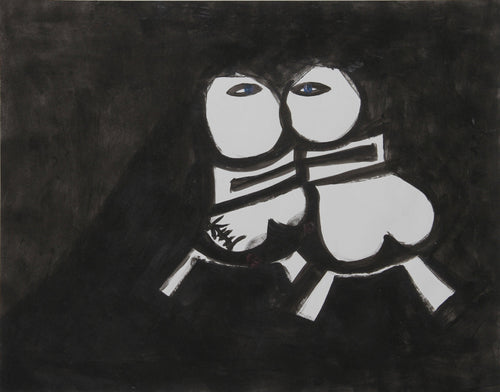 Two Lovers Kiss Acrylic | Kyu Sun Ariola,{{product.type}}