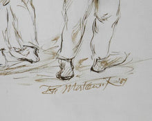 Two Men in Sombreros - I Ink | Ira Moskowitz,{{product.type}}