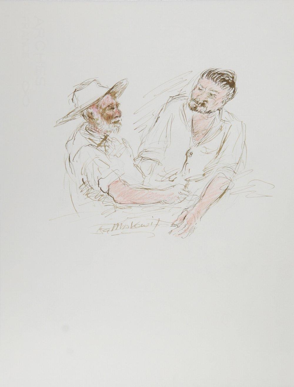 Two Men Ink | Ira Moskowitz,{{product.type}}