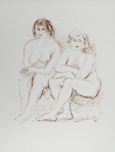 Two Nudes - I Ink | Ira Moskowitz,{{product.type}}