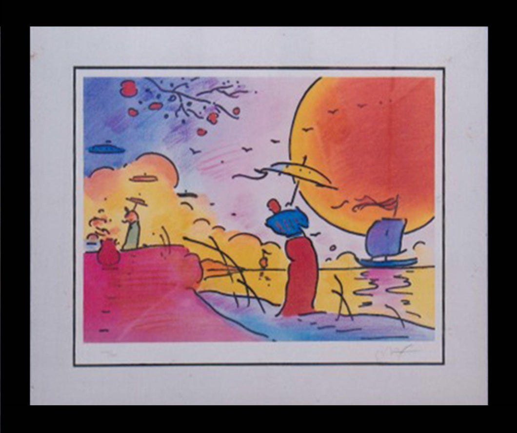 Two Sages under the Sun Lithograph | Peter Max,{{product.type}}