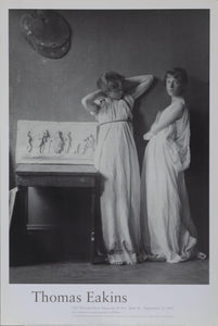 Two Students In Classical Costume In Eakins Studio Poster | Thomas Eakins,{{product.type}}