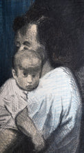 Two Women and Child Lithograph | Raphael Soyer,{{product.type}}