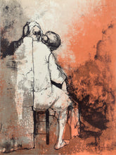 Two Women Seated Lithograph | Jean Jansem,{{product.type}}