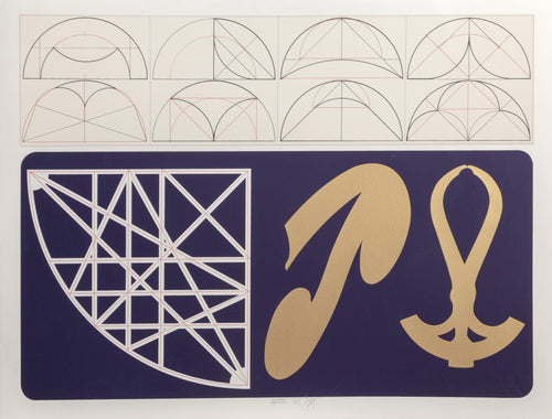 Tycho Brahe Screenprint | Lucio del Pezzo,{{product.type}}