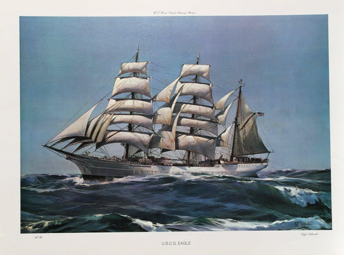 U.S. C.G. Eagle Poster | Kipp Soldwedel,{{product.type}}