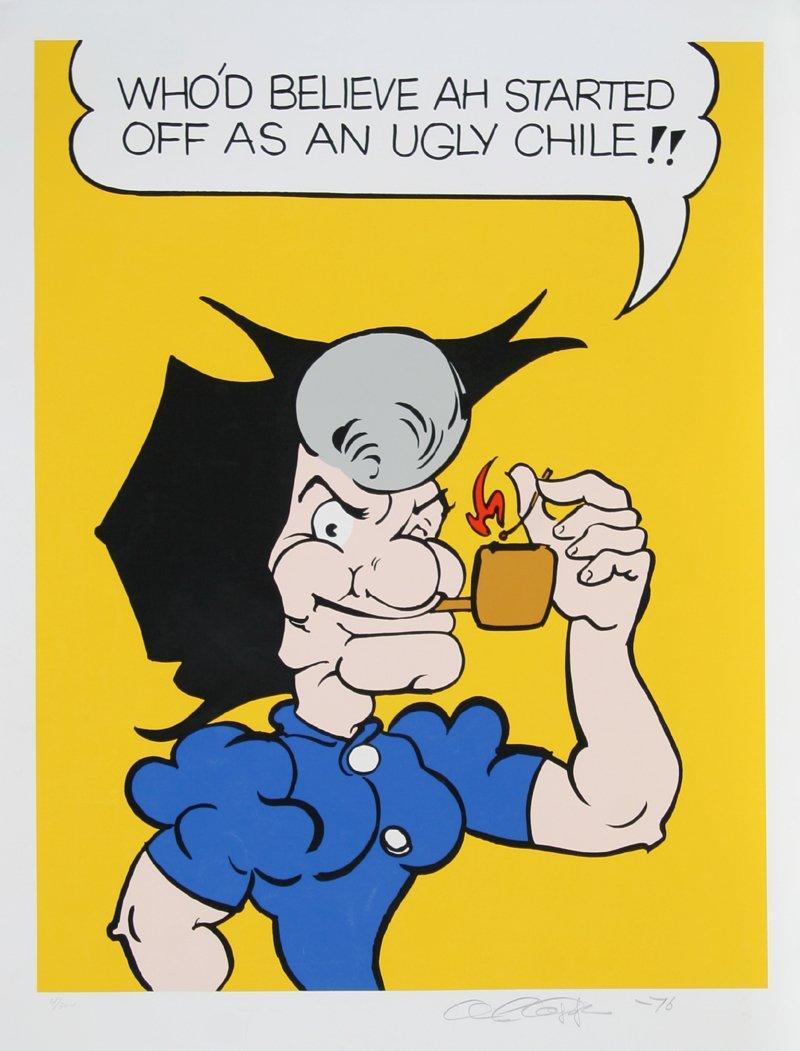 Ugly Chile Screenprint | Al Capp,{{product.type}}