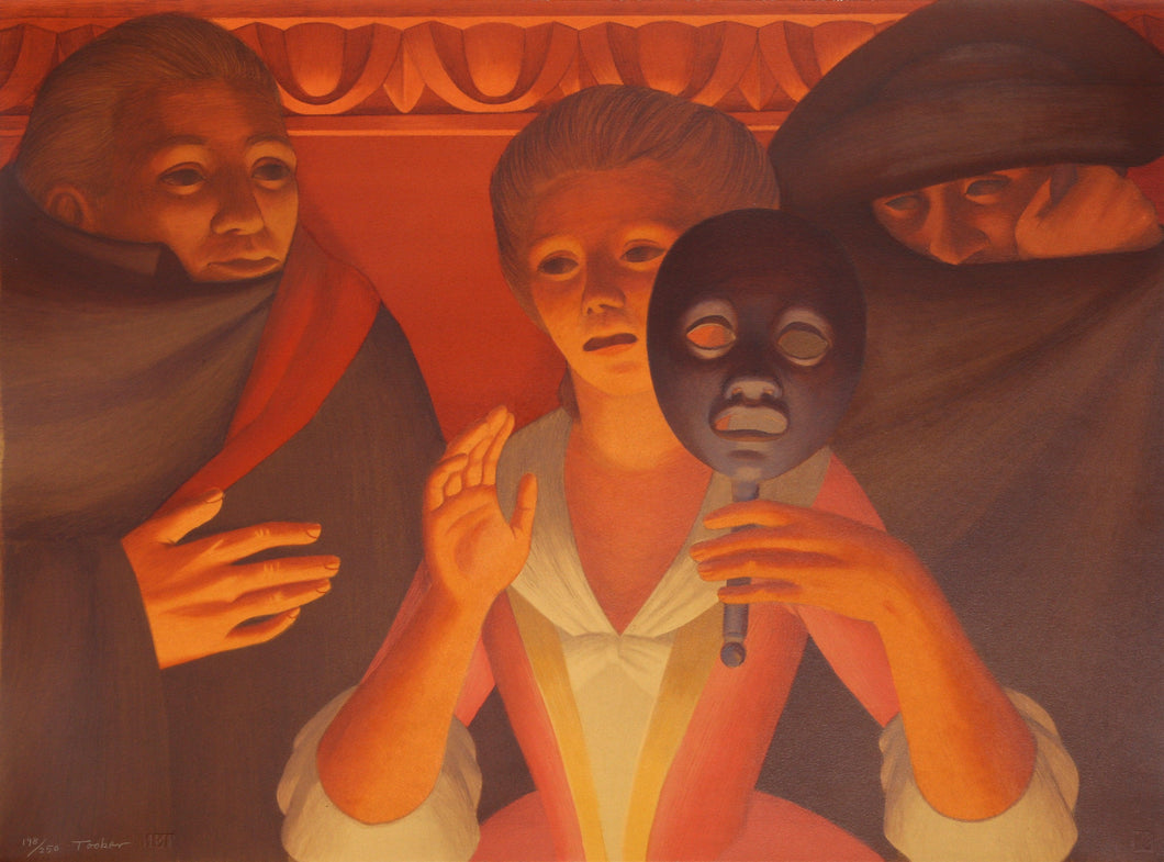 Un Ballo en Maschera Lithograph | George Tooker,{{product.type}}