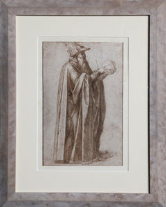 Un Filosofo from Disegni di Michelangelo Lithograph | Michelangelo,{{product.type}}