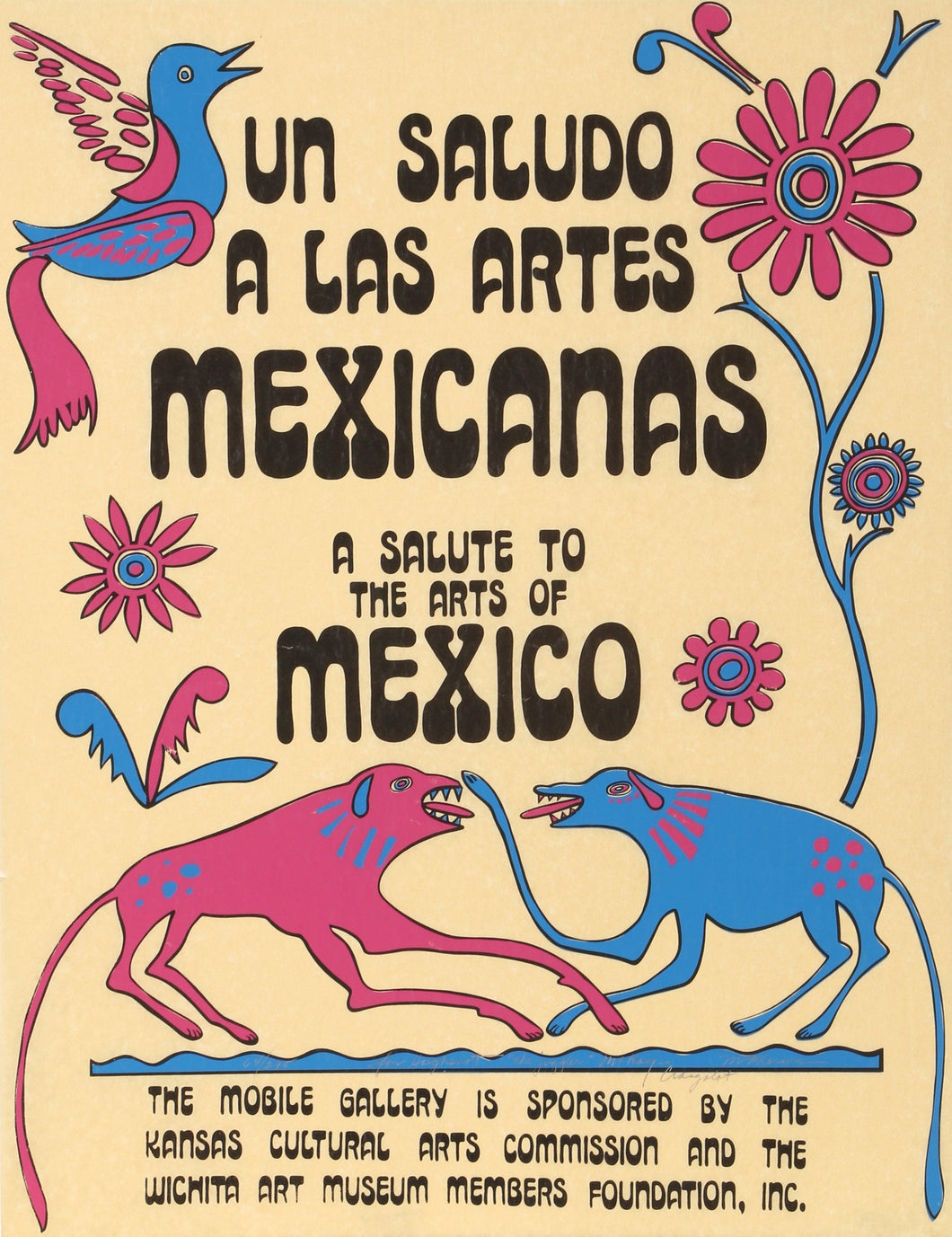 Un Saludos a las Artes Mexicanas Screenprint | Craig McPherson,{{product.type}}
