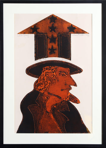 Uncle Sam Etching | Richard Martin Ash,{{product.type}}