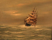 Undertop Sails Oil | George Arnold,{{product.type}}
