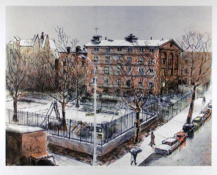 Underwood Park Lithograph | Jason Crum,{{product.type}}