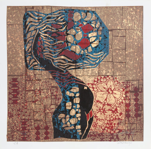 Undressing Nude Screenprint | Lebadang (aka Hoi),{{product.type}}