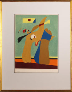 Une Femme Lithograph | Joan Miro,{{product.type}}
