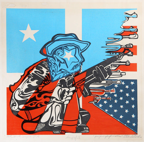 Unete, Armato, Conspira Screenprint | Estebo Antoch,{{product.type}}