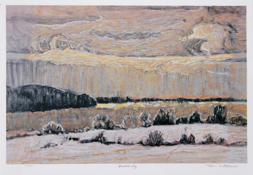 Unsettled Sky Lithograph | Tom Mathews,{{product.type}}