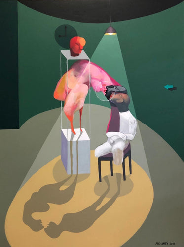 Untitled 1 acrylic | Fuad Hamdi,{{product.type}}