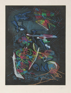 Untitled 10 from Hom'mere V - N'ous Portfolio Etching | Roberto Matta,{{product.type}}